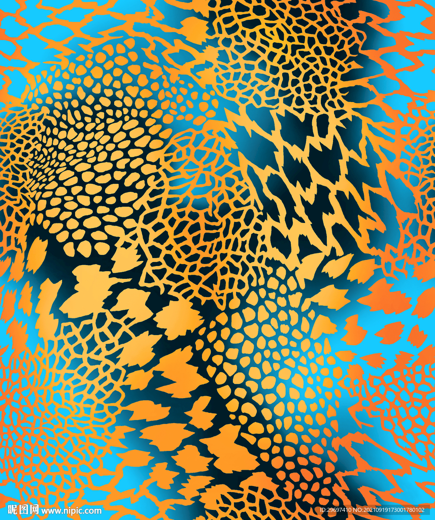 豹纹 迷彩 花纹