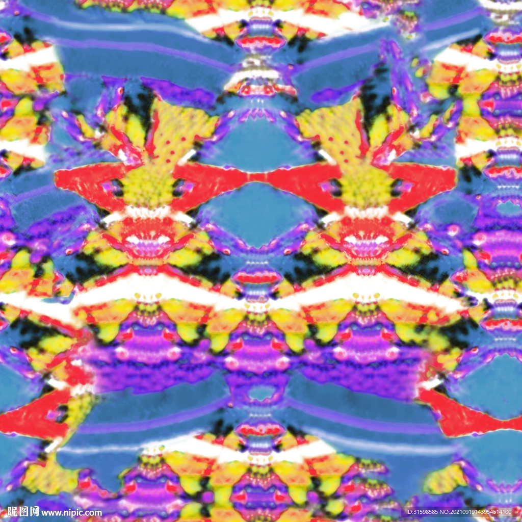 扎染 抽象 图案