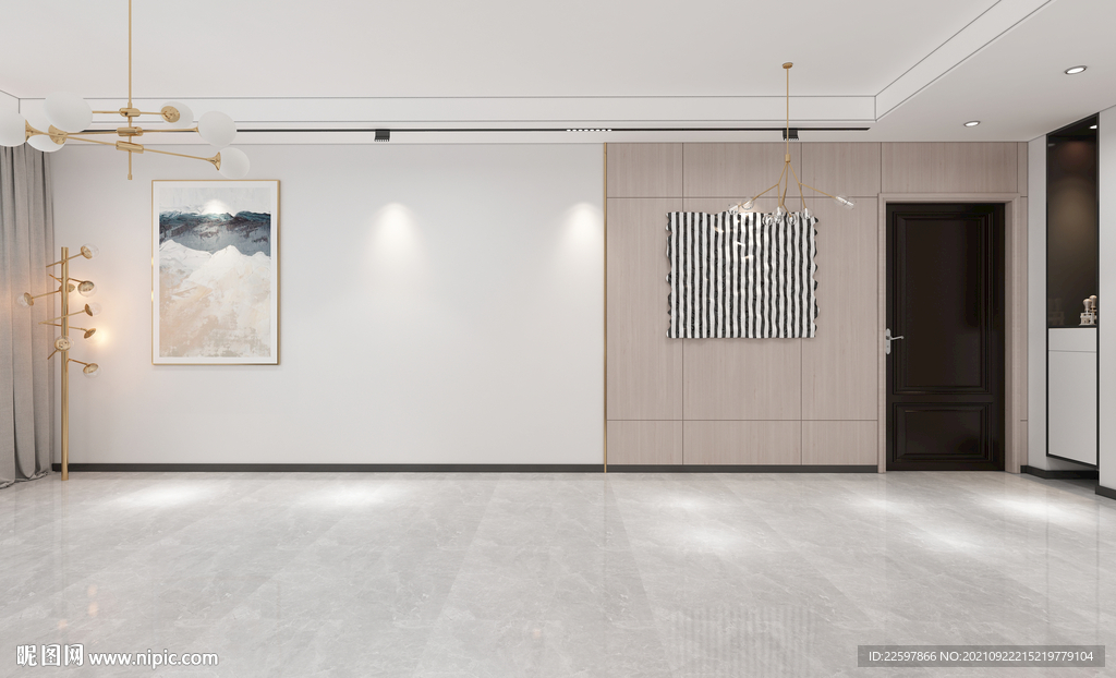 现代客厅 家具场景 