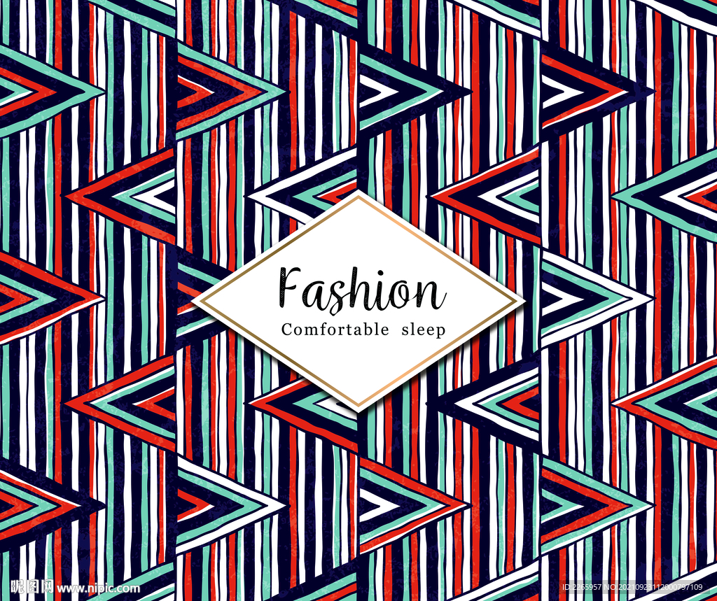 家纺被子包装  平面展开图