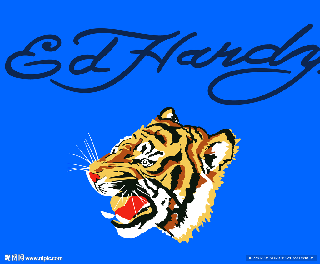 老虎  动物  卡通 男装