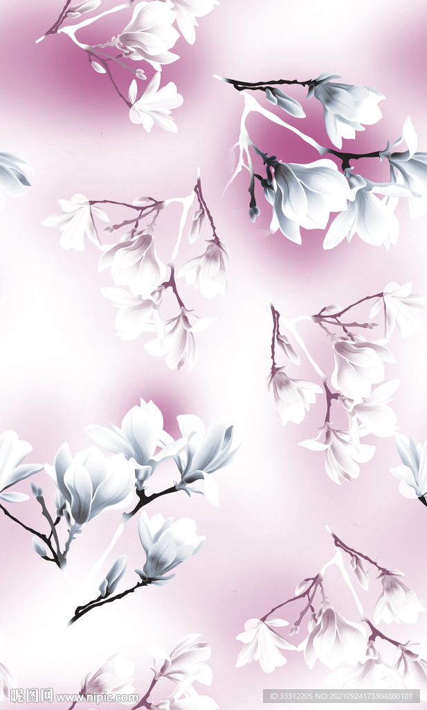 花卉 叶子 大牌女装     