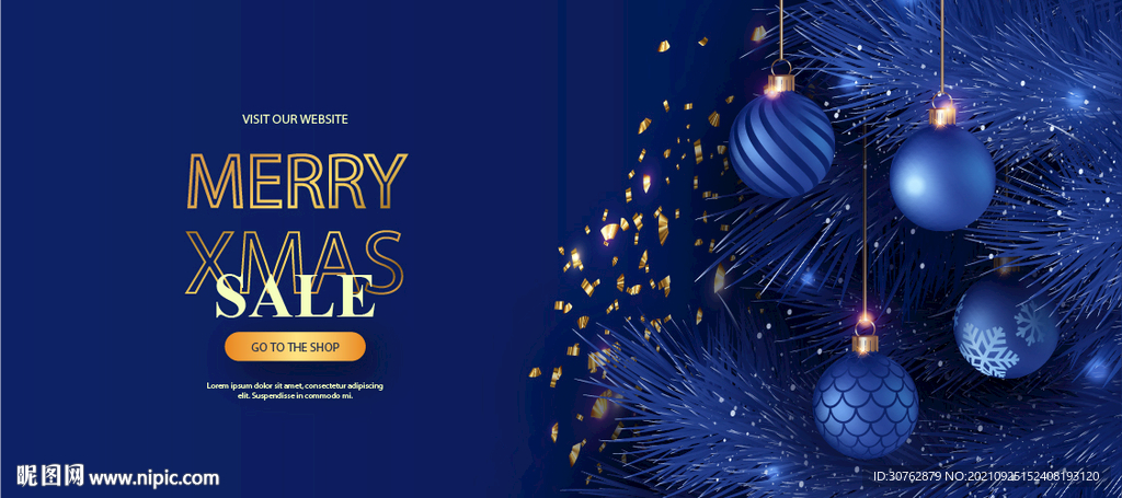 圣诞节圣诞老人礼物新年元旦贺卡