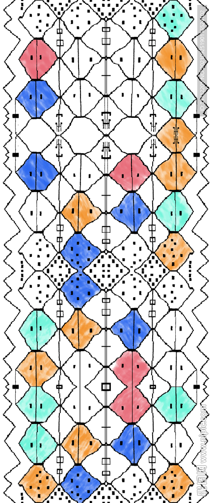 底纹 乱花 几何 女装