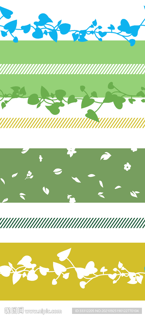 乱花 底纹 叶子 大牌女装  