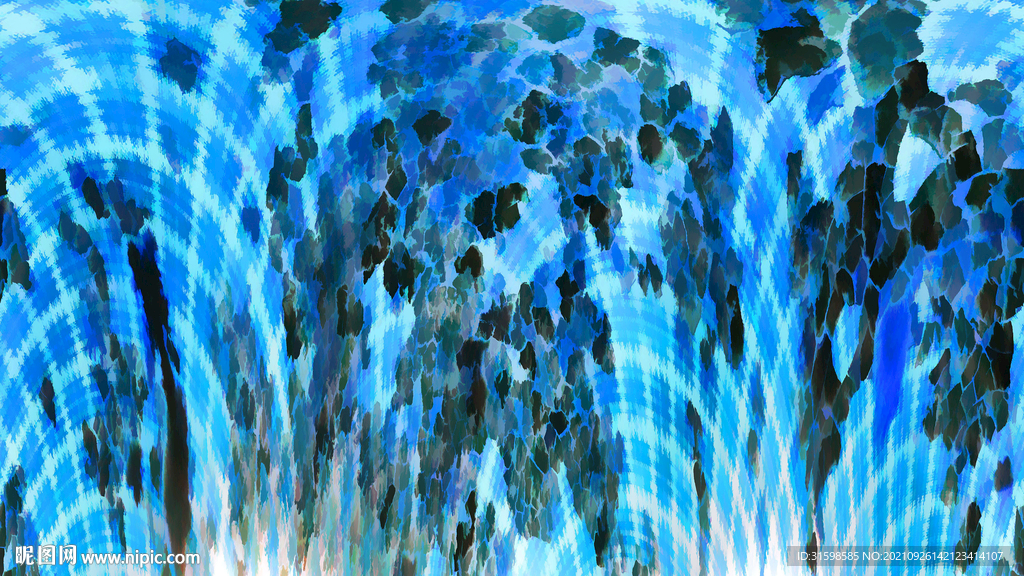 大牌抽象  扎染