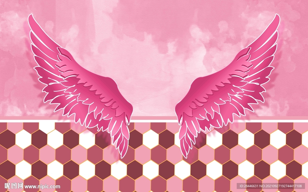 网红打卡背景墙