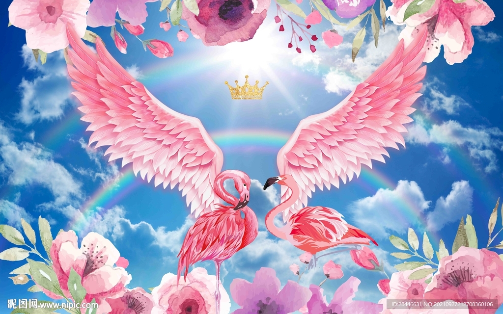 网红打卡背景墙