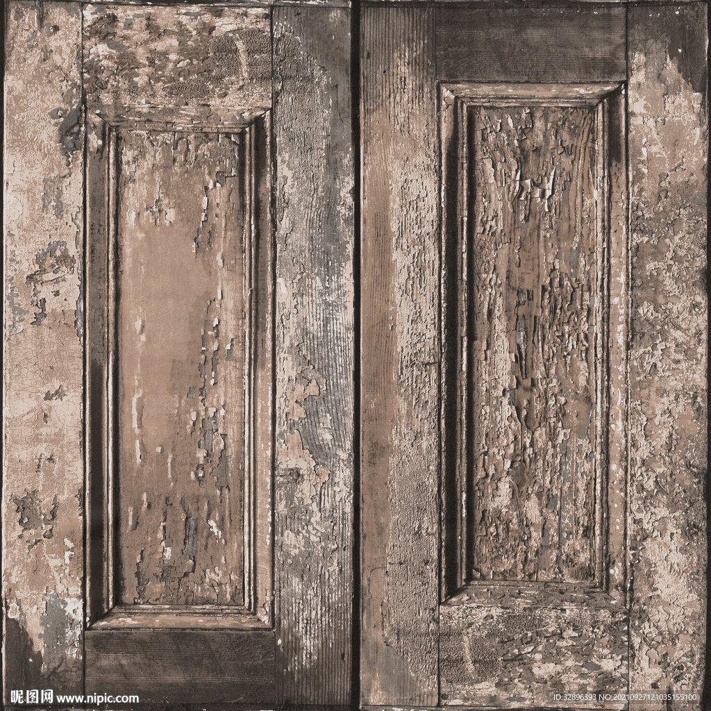 破旧木门