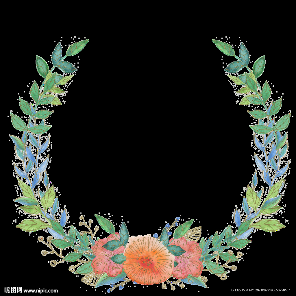 高清典雅花卉PNG素材系列