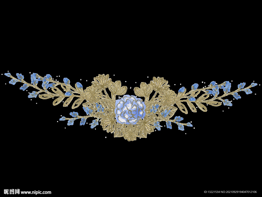 高清典雅花卉PNG素材系列