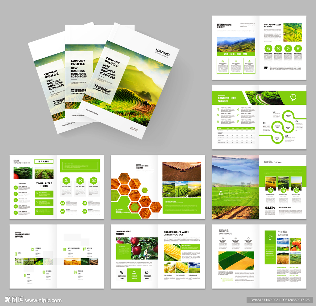 农业画册 农产品宣传册