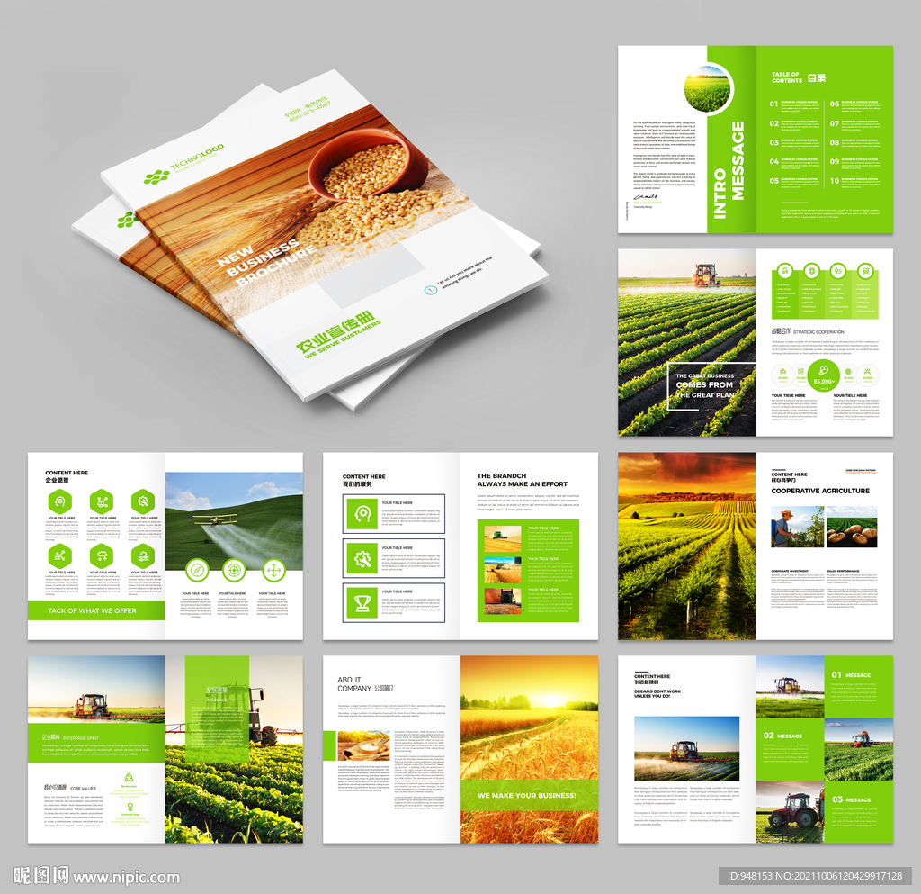 农业画册 农产品宣传册