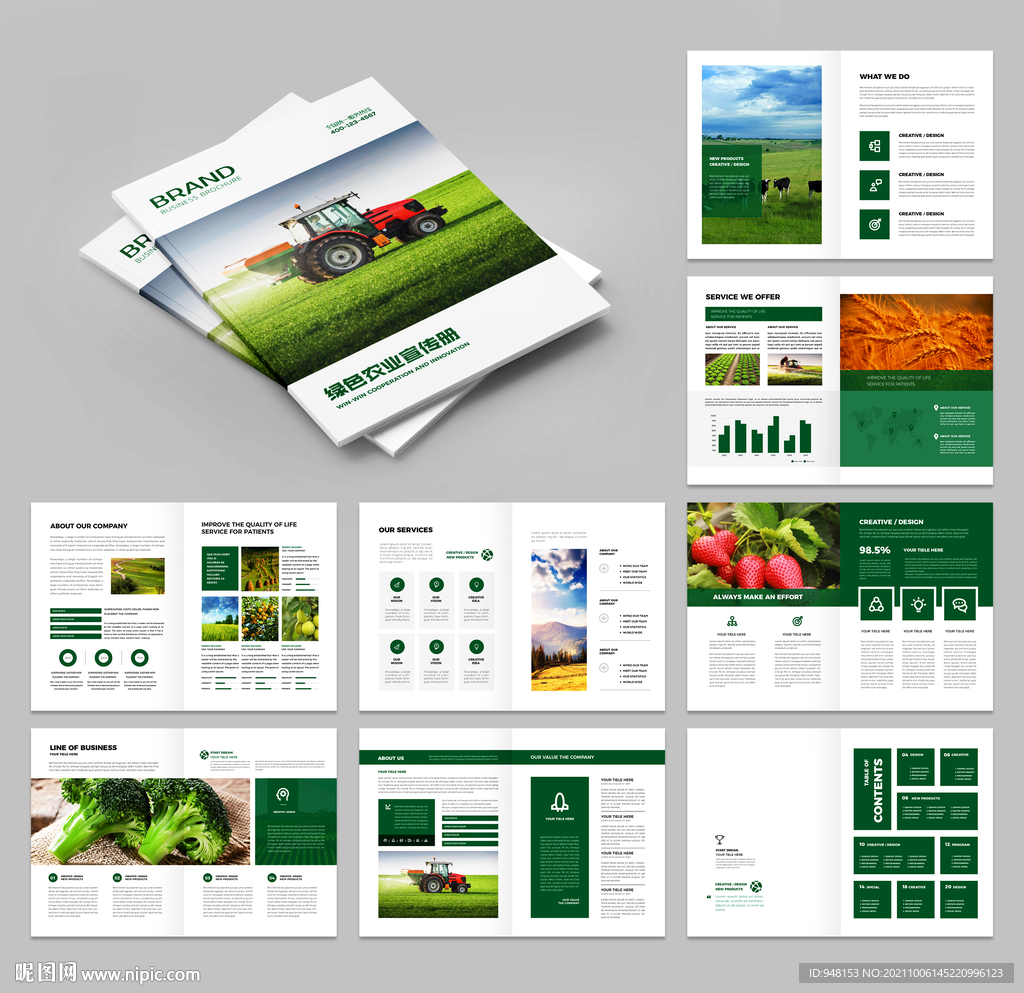 农业画册 农产品宣传册