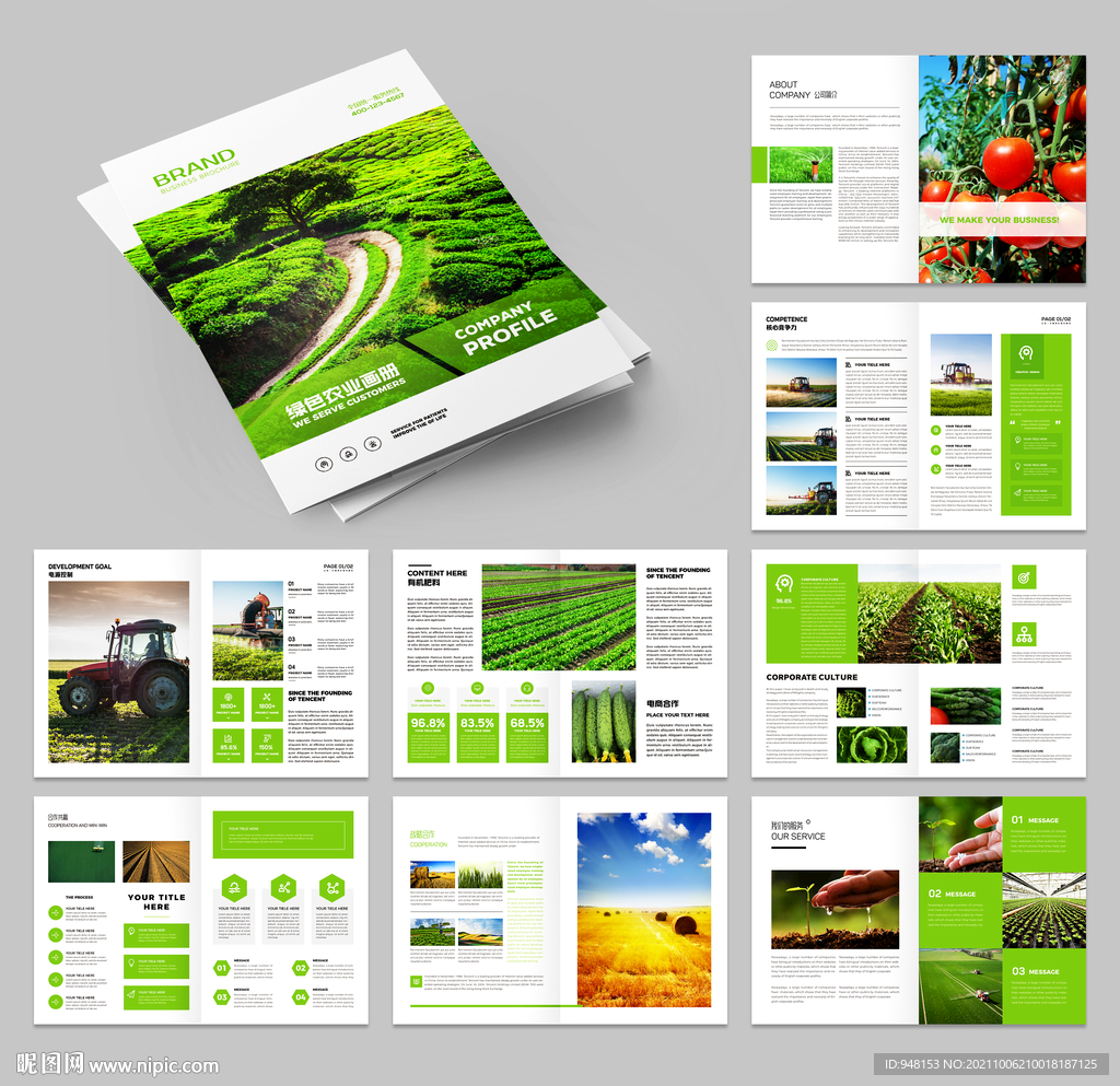 农业画册 农产品宣传册