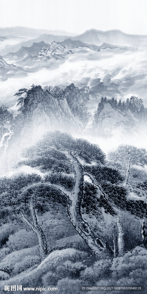 高清 玄关装饰图 TIF分层画