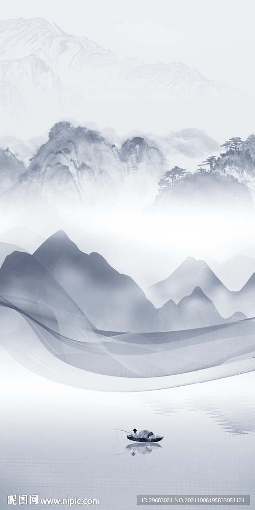 高清背景玄关装饰 TIF分层