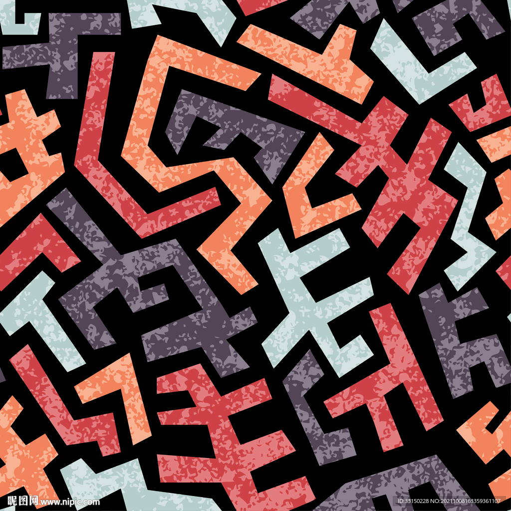 数码印花男装底纹几何条纹