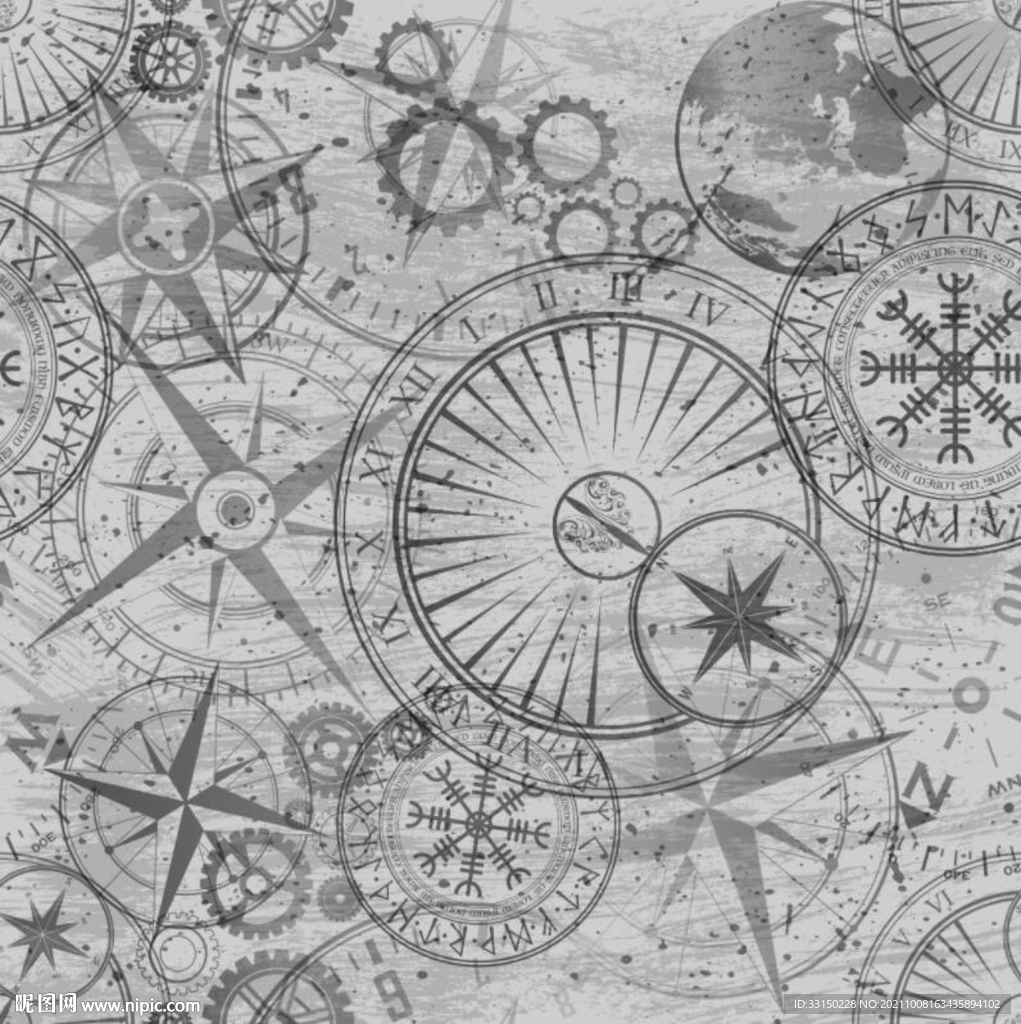 数码印花男装底纹几何圆点