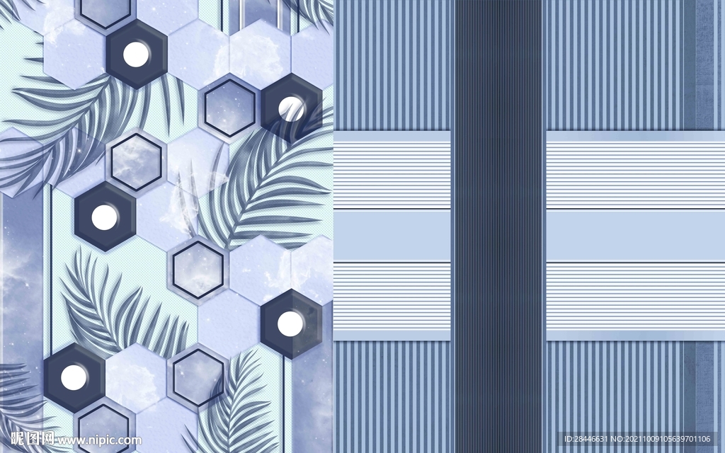 莫兰迪现代简约背景墙