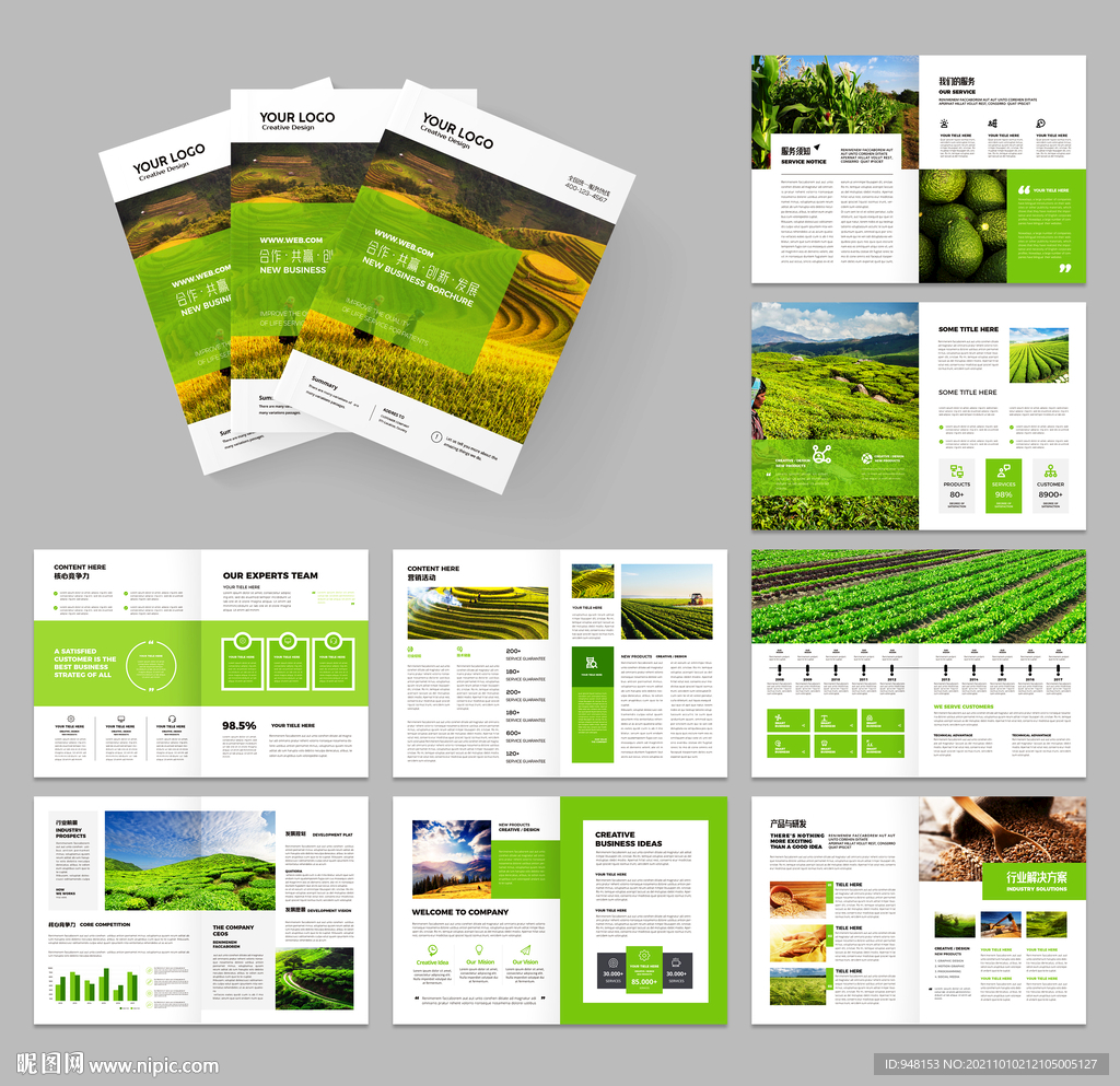 农业画册 农产品宣传册