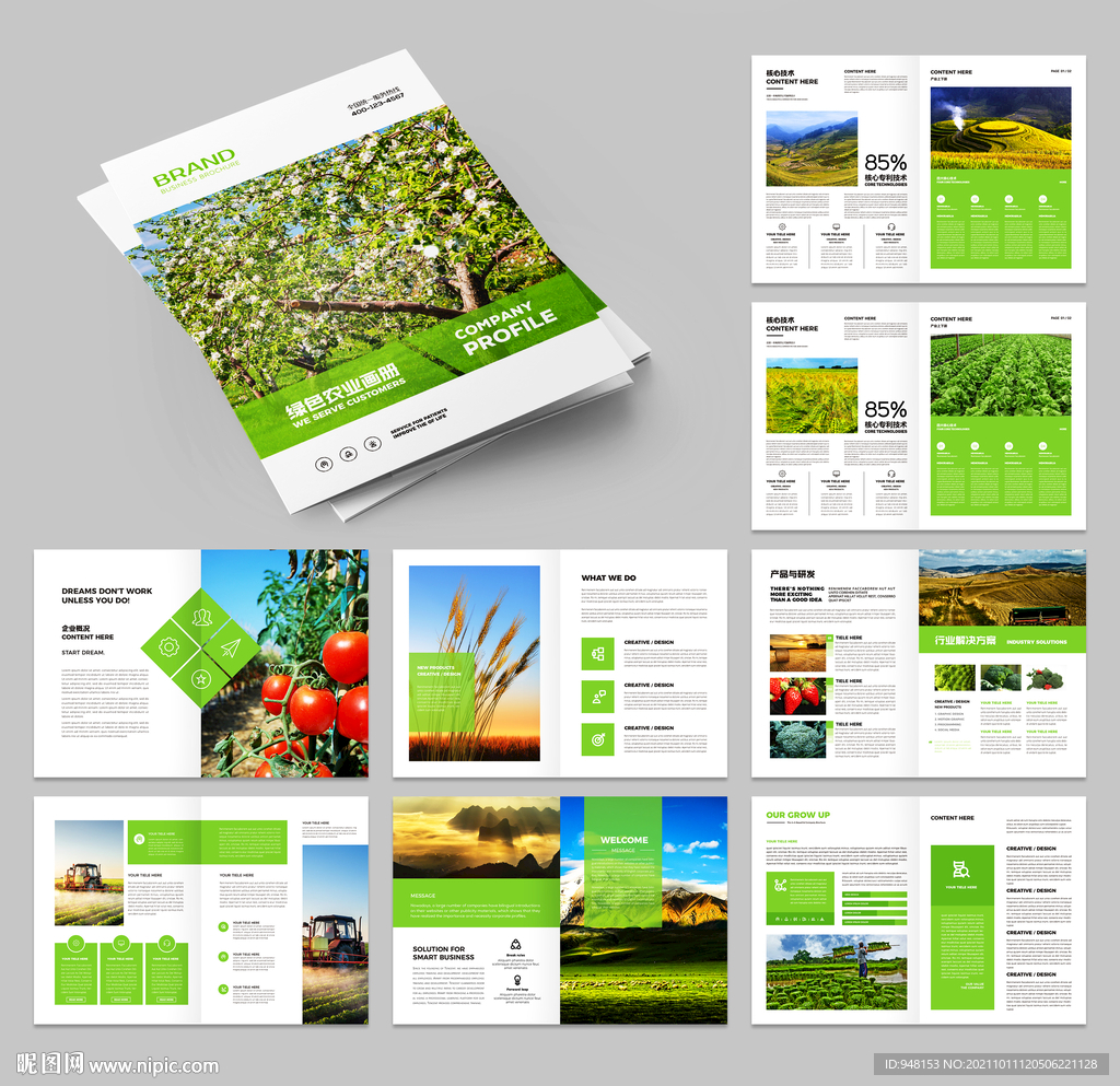 农业画册 农产品宣传册