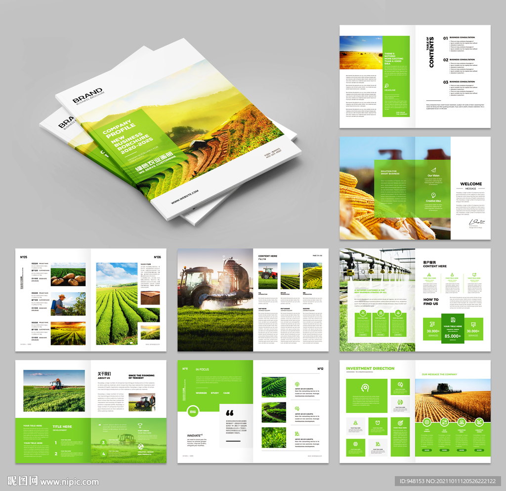 农业画册 农产品宣传册