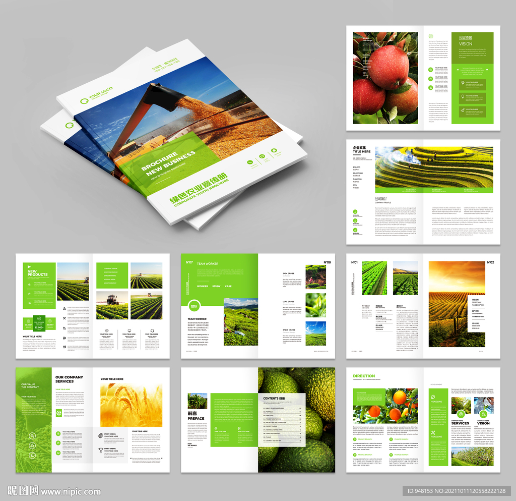 农业画册 农产品宣传册