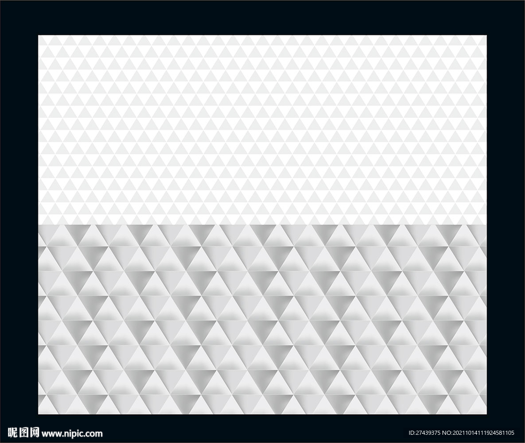 浅灰色三角形背景