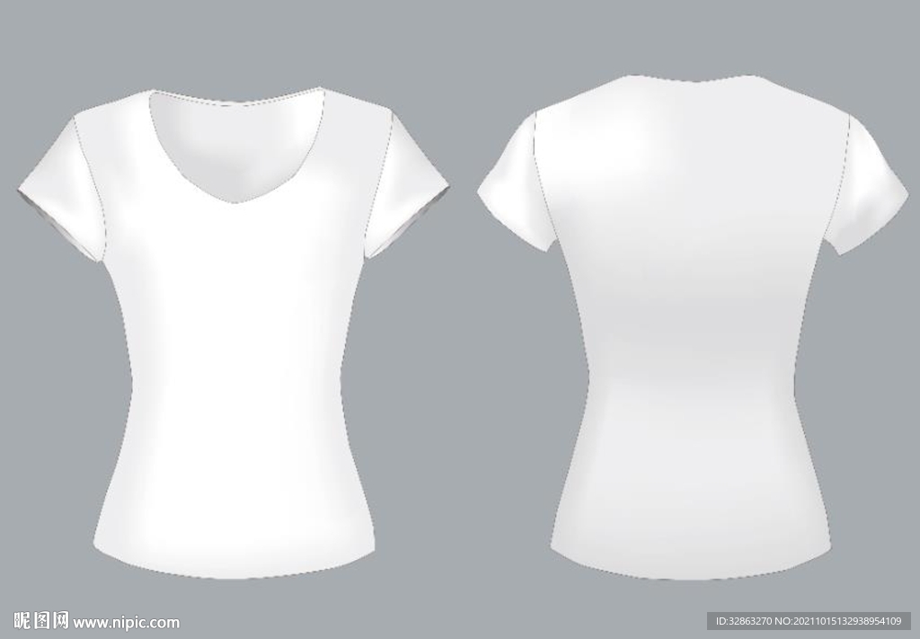 女T恤   贴图 分层