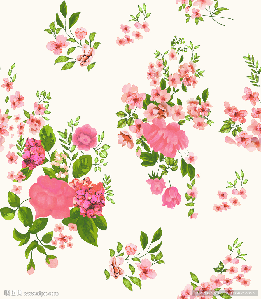 大牌 数码 手绘花