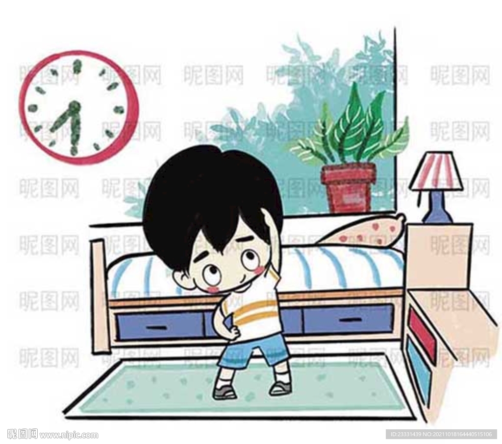 小学生早起做操