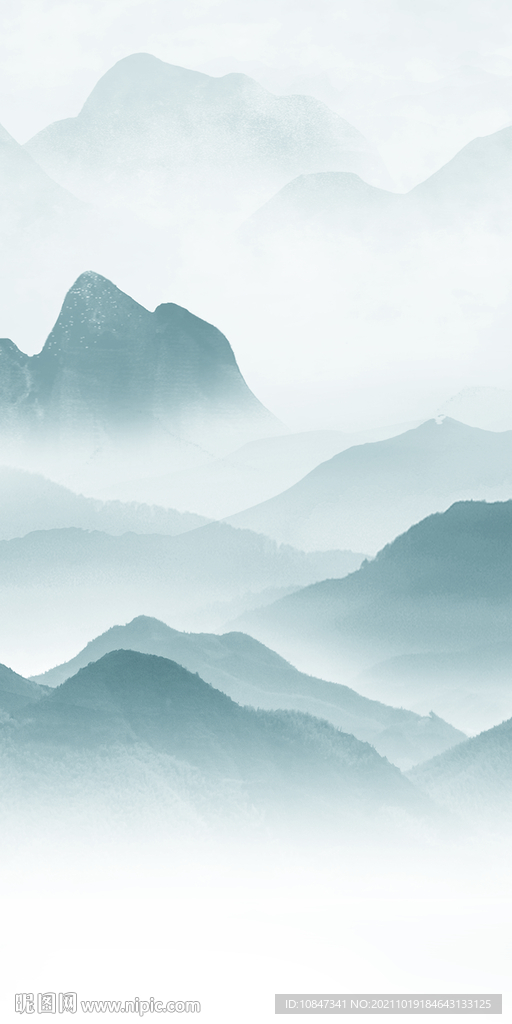 高清 中式玄关图 TIF分层画