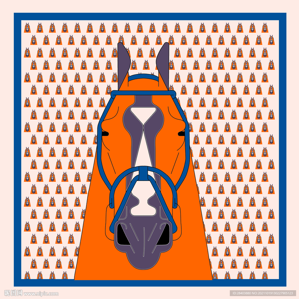 大牌  方巾  数码印花