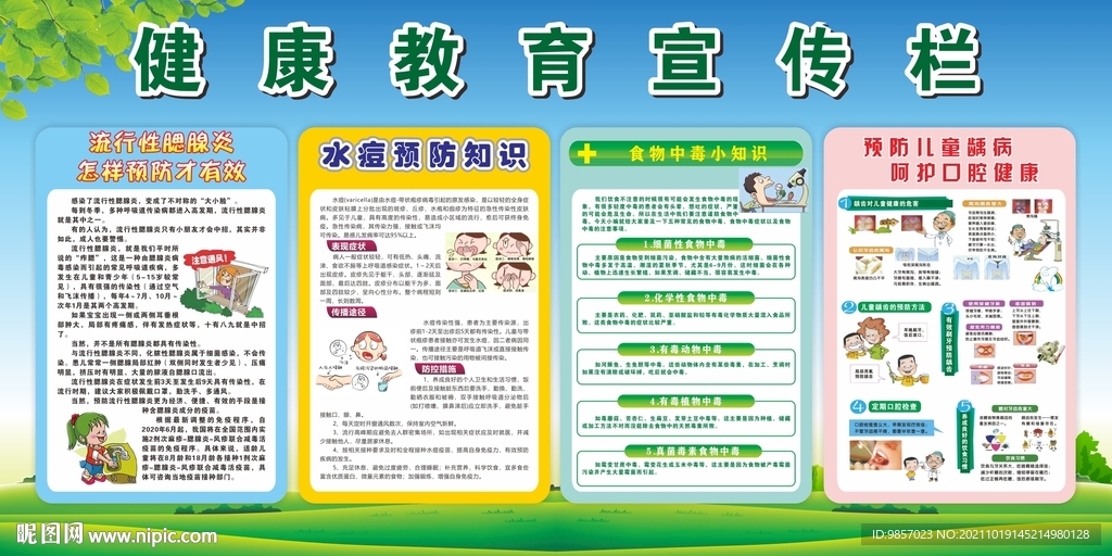 健康教育宣传栏