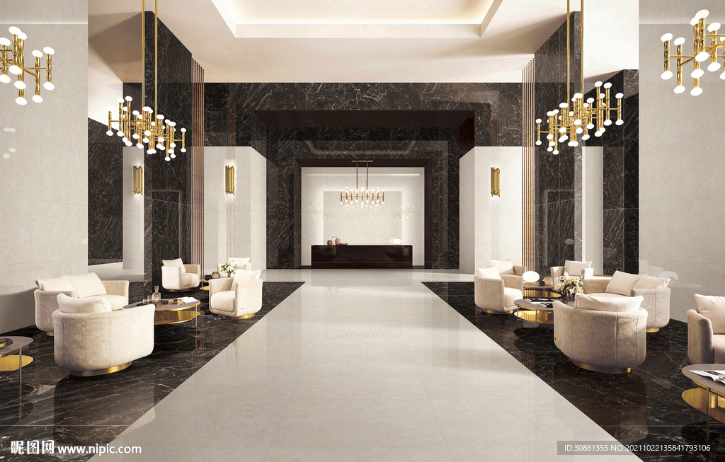 酒店大堂分层图