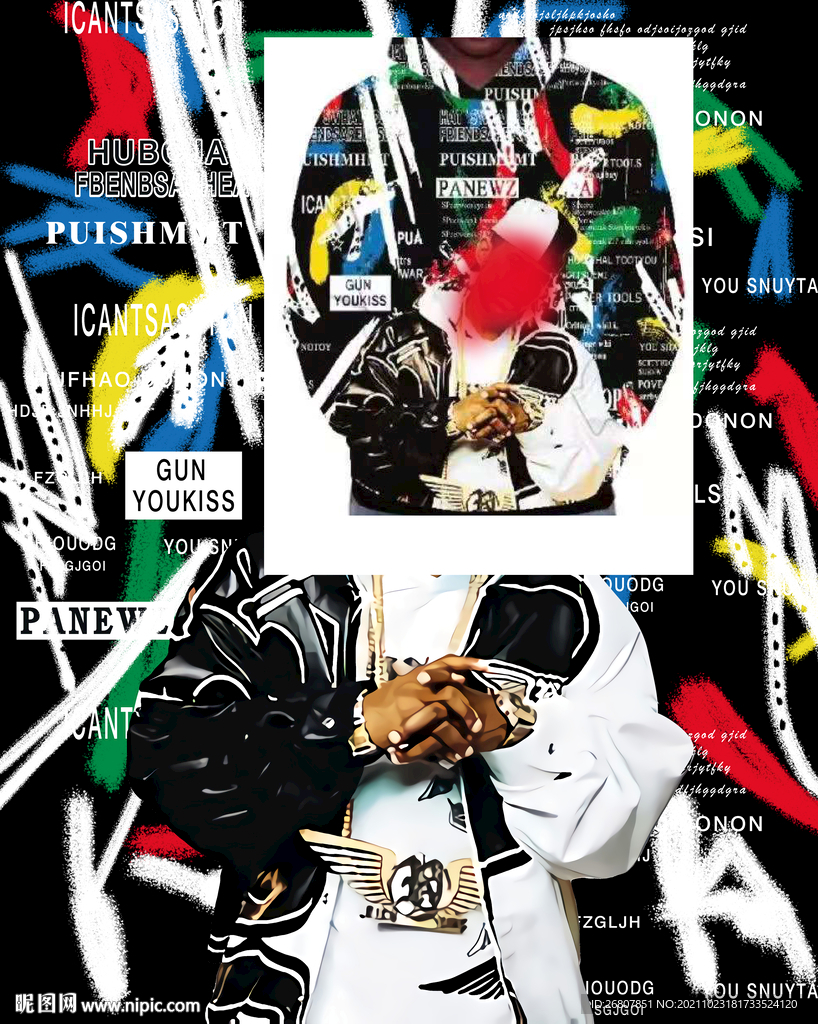 潮牌 嘻哈  大牌