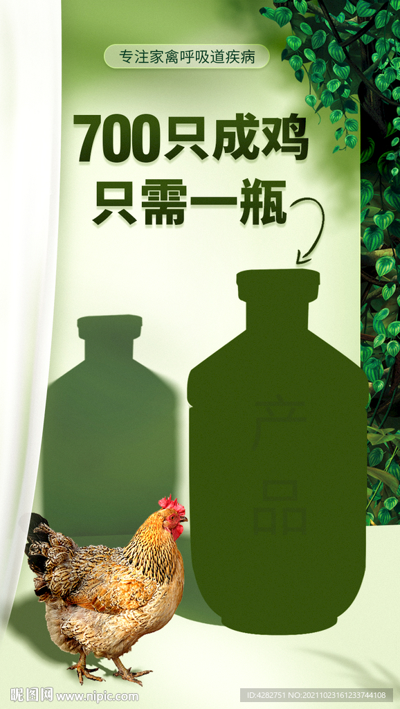 家禽家畜呼吸道疾病海报详情KV