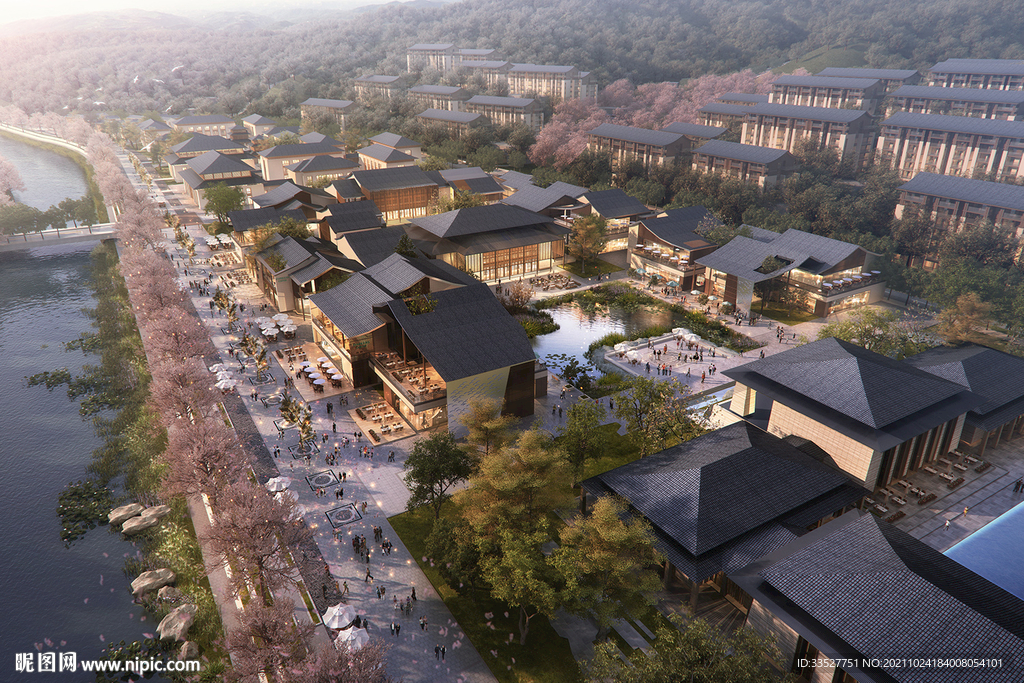 新中式文化旅游古镇