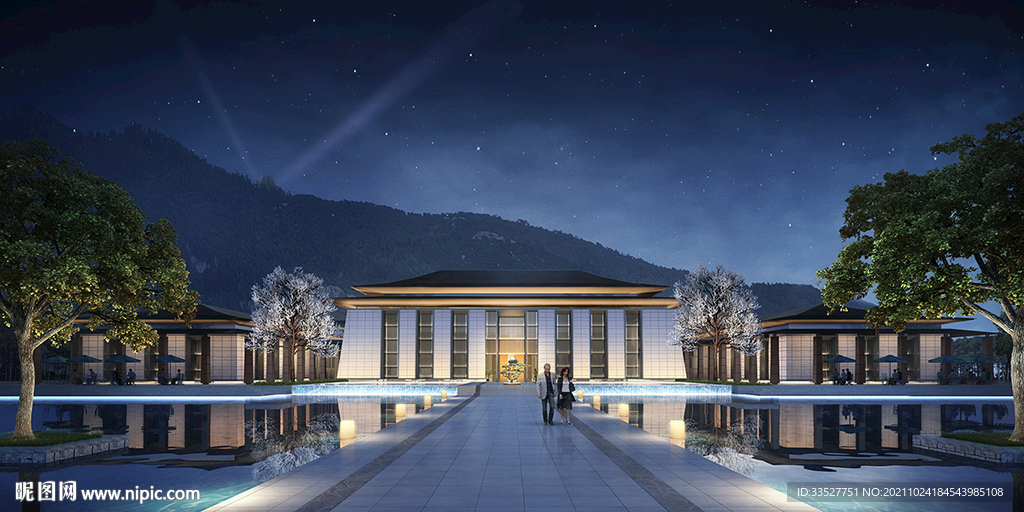 销售中心会所效果图