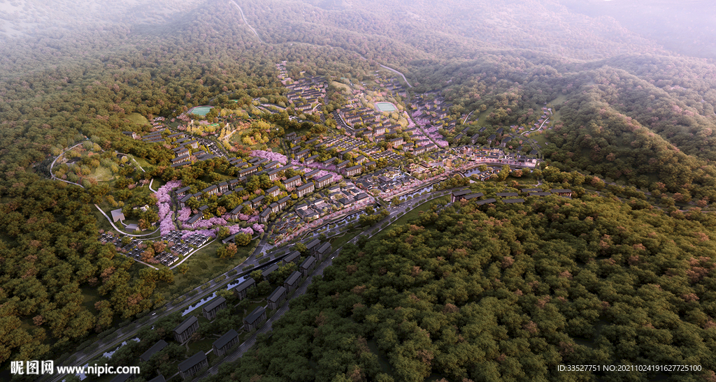 新中式文化旅游古镇