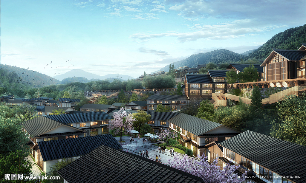 新中式文化旅游酒店