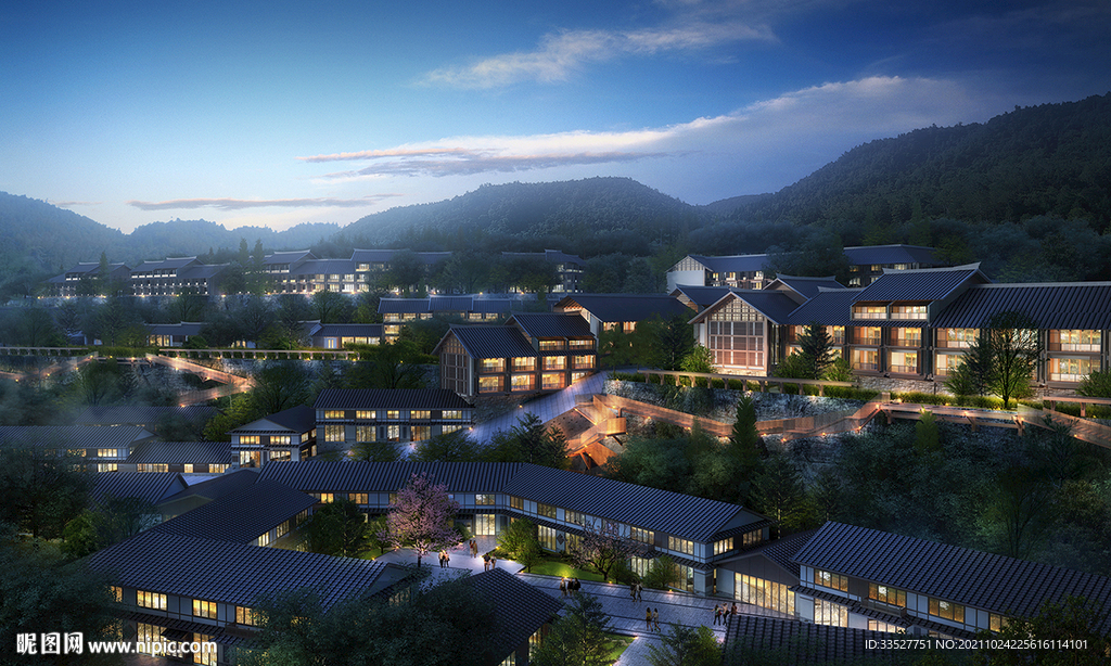 新中式文化旅游古镇