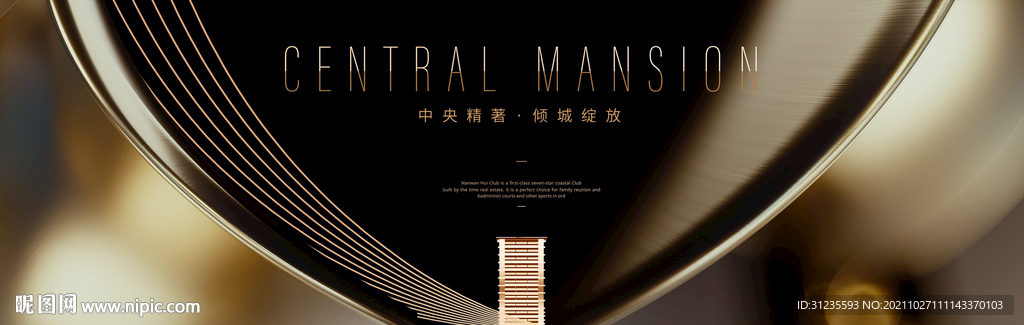 黑金地产广告 高端地产广告