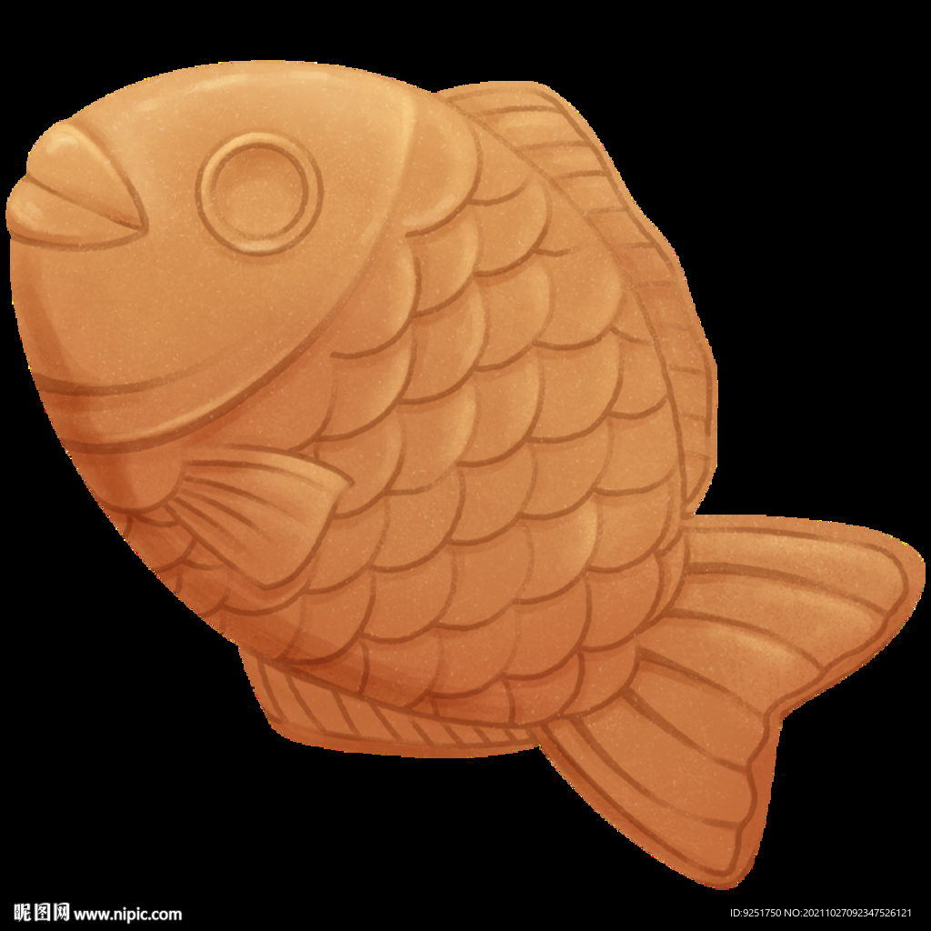 卡通插画鱼元素图片