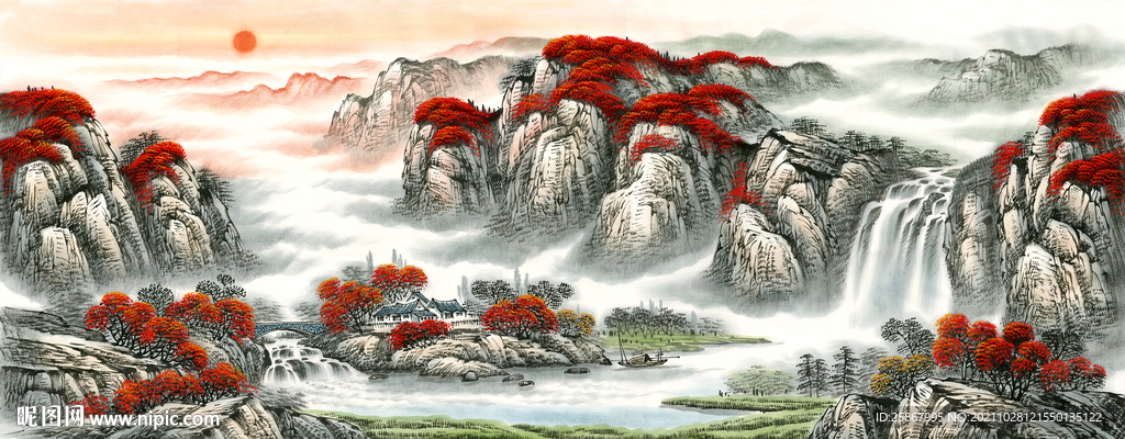 鸿运当头高清山水