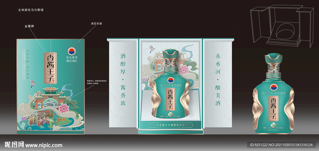 酱香型白酒礼盒