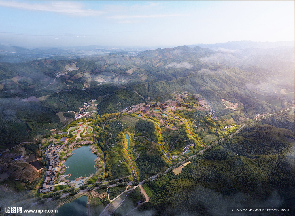 中式旅游古镇酒店规划