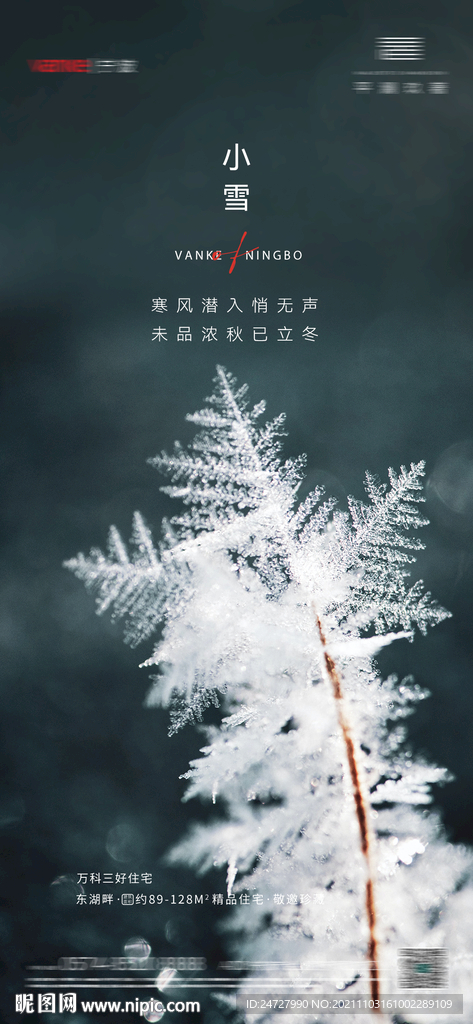 地产节气小雪微单