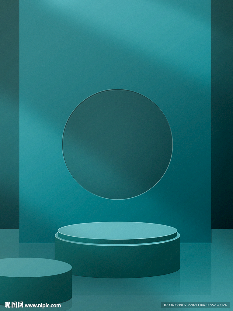 卡通电商展台背景